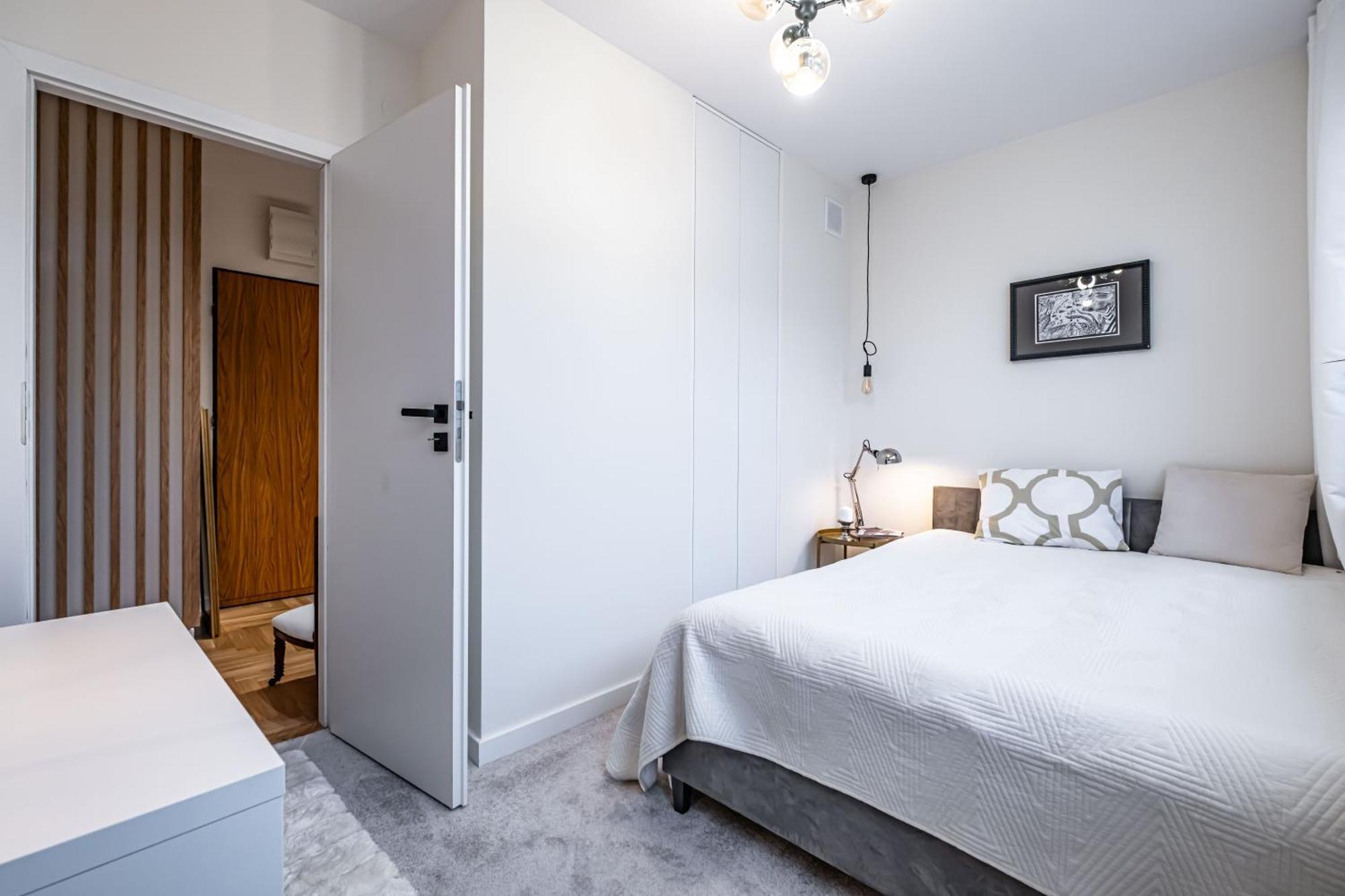 Luksusowy Apartament Blisko Centrum, Parking W Garazu Podziemnym Warsawa Bagian luar foto